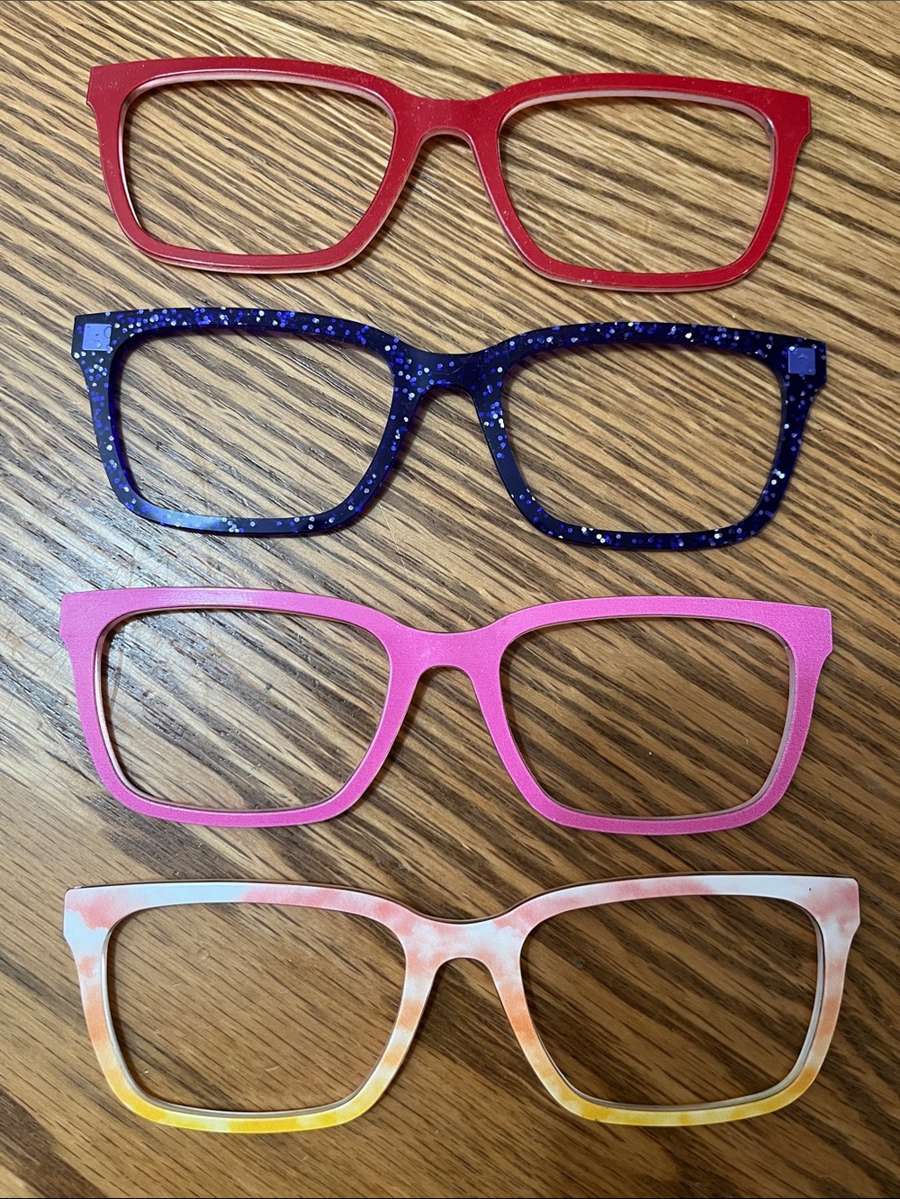 Pair Eyewear Larkin toppers. Multicolored. Lot of 4.